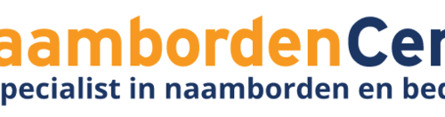 Bedrijfsnaamborden met logo laten maken?